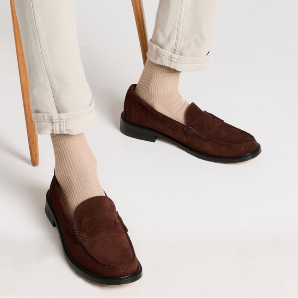Vinny’s Yardee Brown Suede Loafers